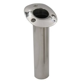 C.E. Smith Flush Mount Rod Holder - 30 Degree - Black Liner - No Logo